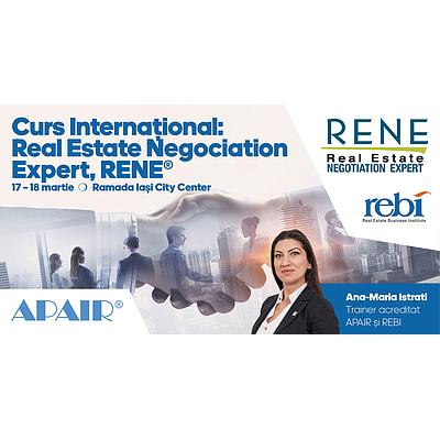 Curs internațional: Real Estate Negociation Expert | acreditat REBI